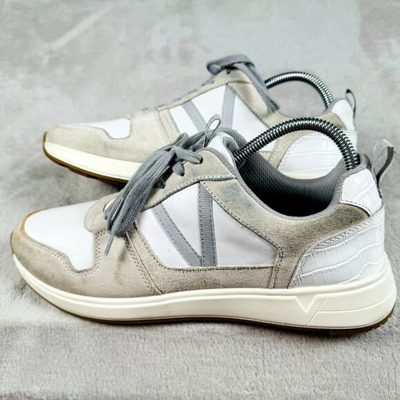 Vionic Shoes Womens Size 10 White Cream Rechelle Walking Lace Up Casual Sneaker‎ - Picture 4 of 12